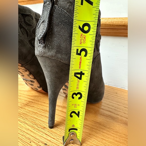 Rebecca Taylor gray booties size 9. Rebecca Taylor high heels shoes - Picture 12 of 12
